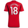Virallinen Fanipaita Manchester United Casemiro 18 Kotipelipaita 2023-24 - Miesten